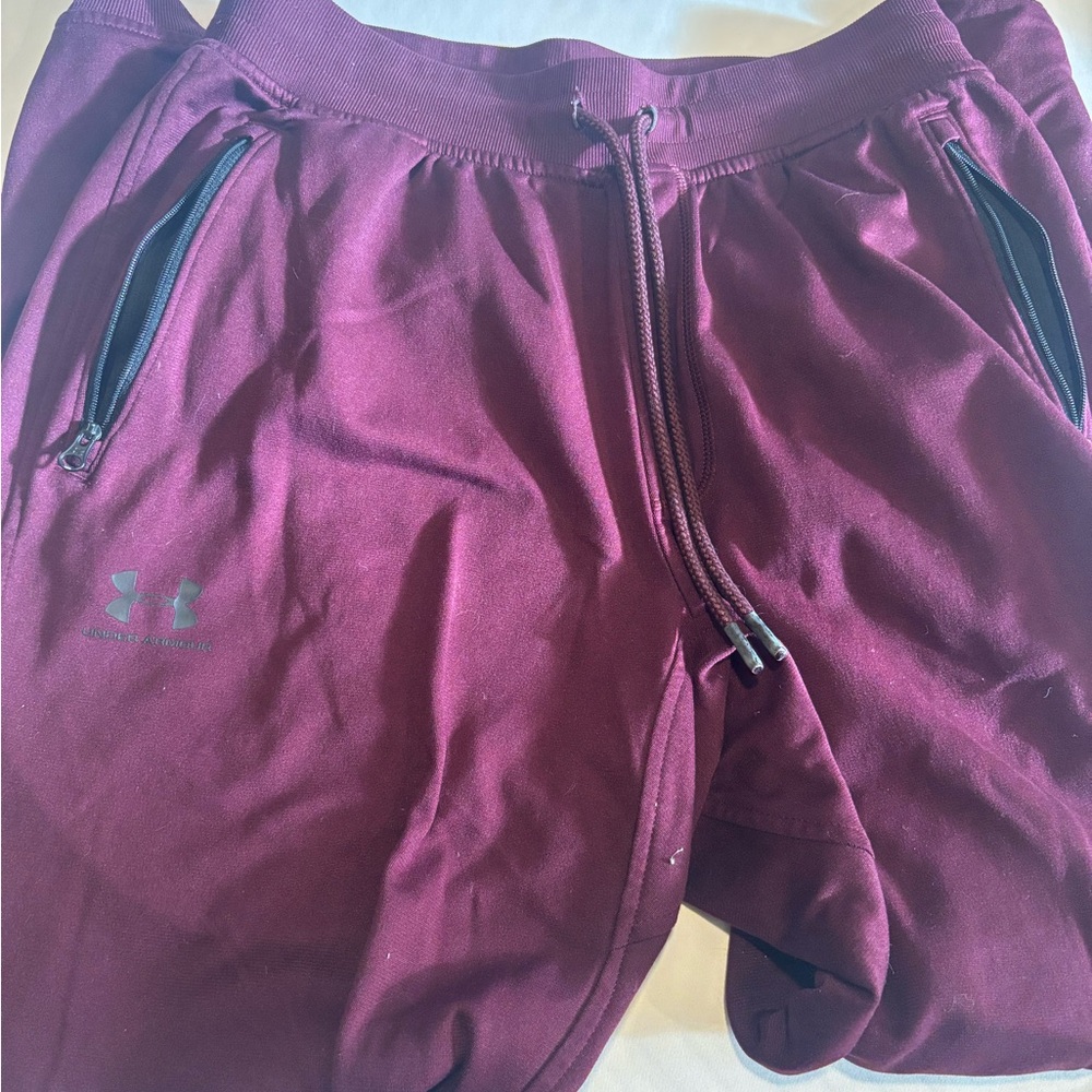 Under Armour Burgundy Joggers